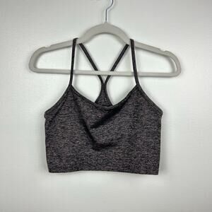 Offline by Aerie Blush Space Gray Recharge Sports Bra Least Support Size Small